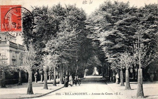 Avenue du Cours (Emile Zola). Vers 1900.
