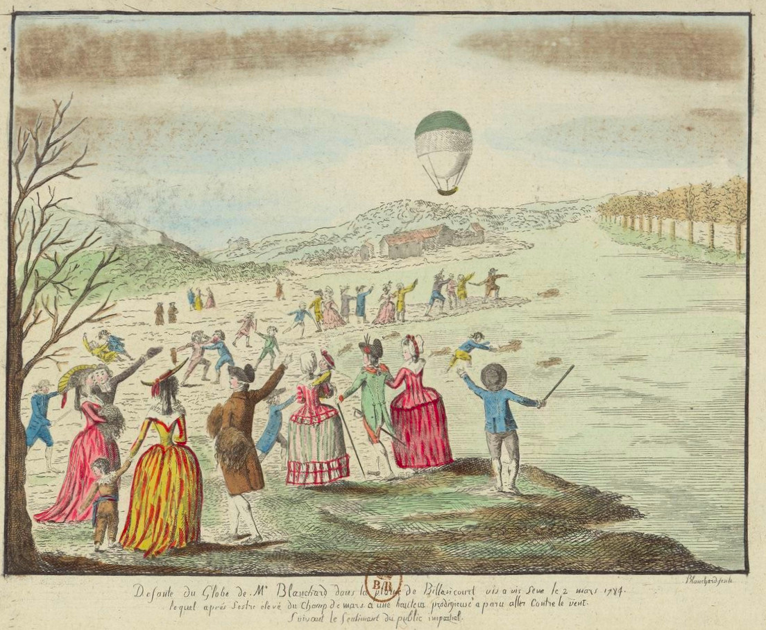 Le Ballon de Blanchard - BNF