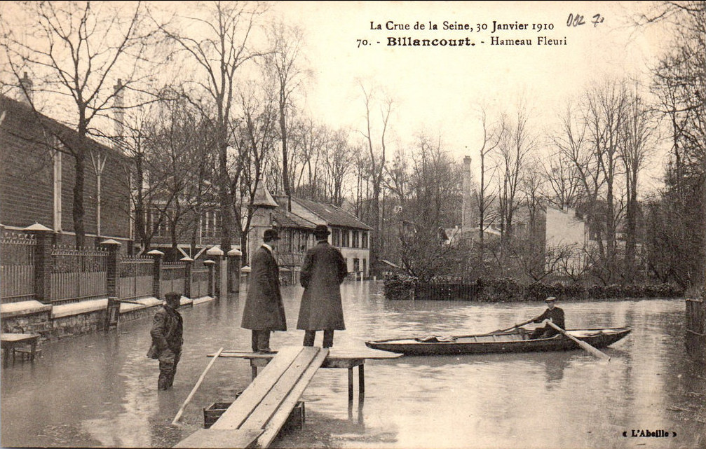 Hameau Fleuri crue de 1910