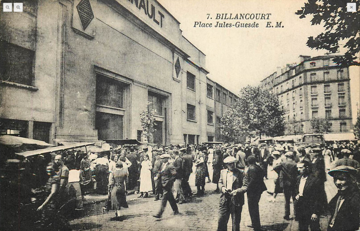 Place Jules Guesde. Vers 1930.