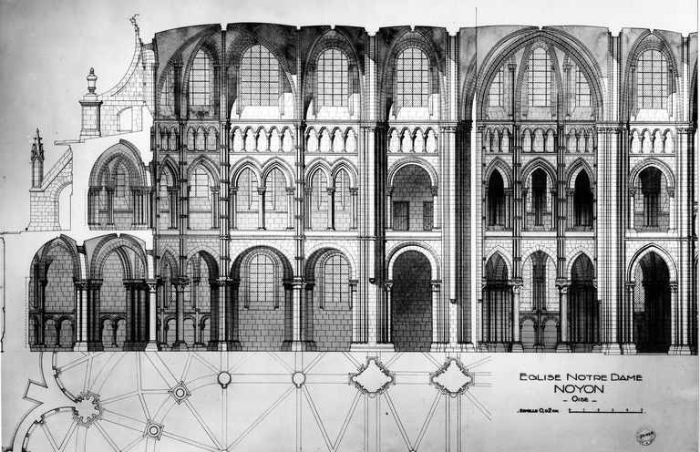 cathédrale de Noyon. André Collin