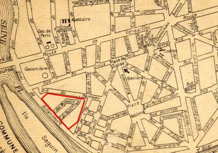 Localisation Hameau Fleuri