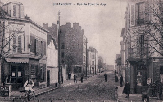 ue du Point-du-Jour vue de la Place Jules Guesde