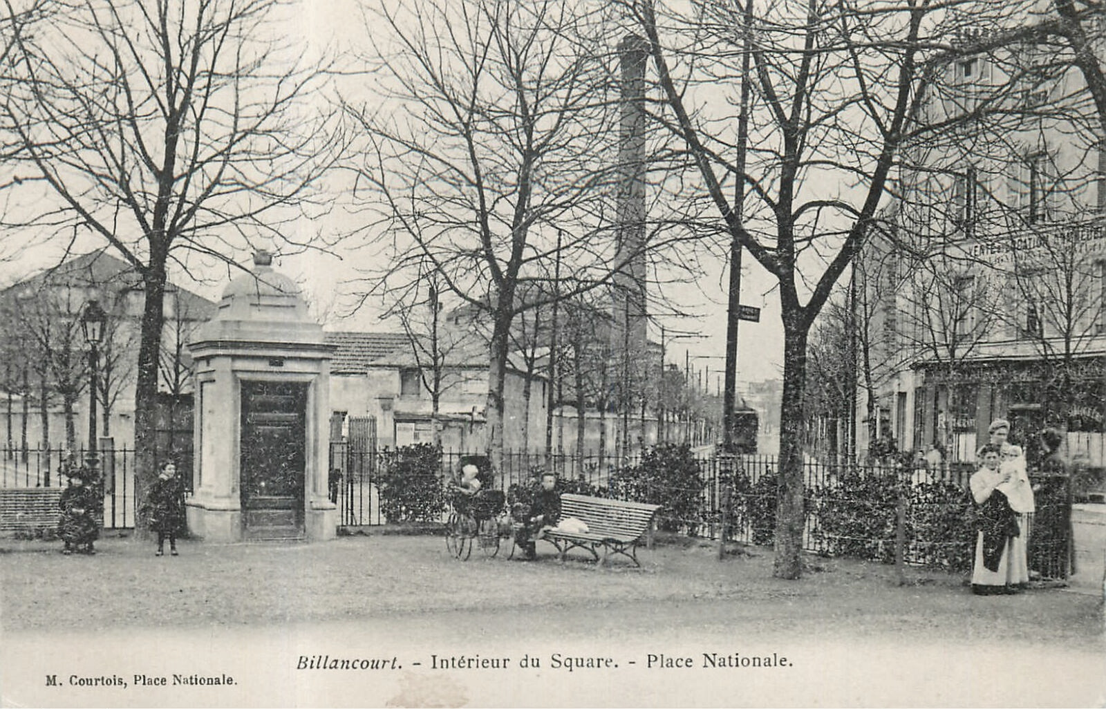 Square place Nationale Jules Guesde