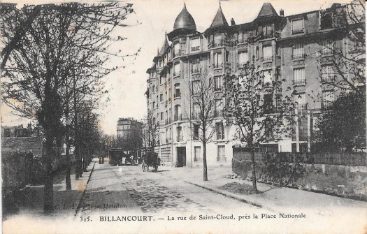 Rue de Saint-Cloud - Heinrich 1920