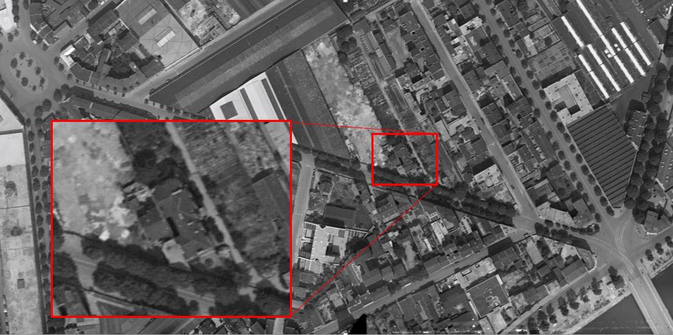 Villa Flora localisation probable en 1934