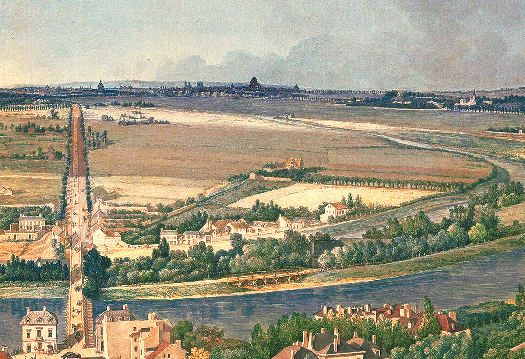 Carle Vernet - Zoom sur la Ferme de Billancourt (1810-1812)