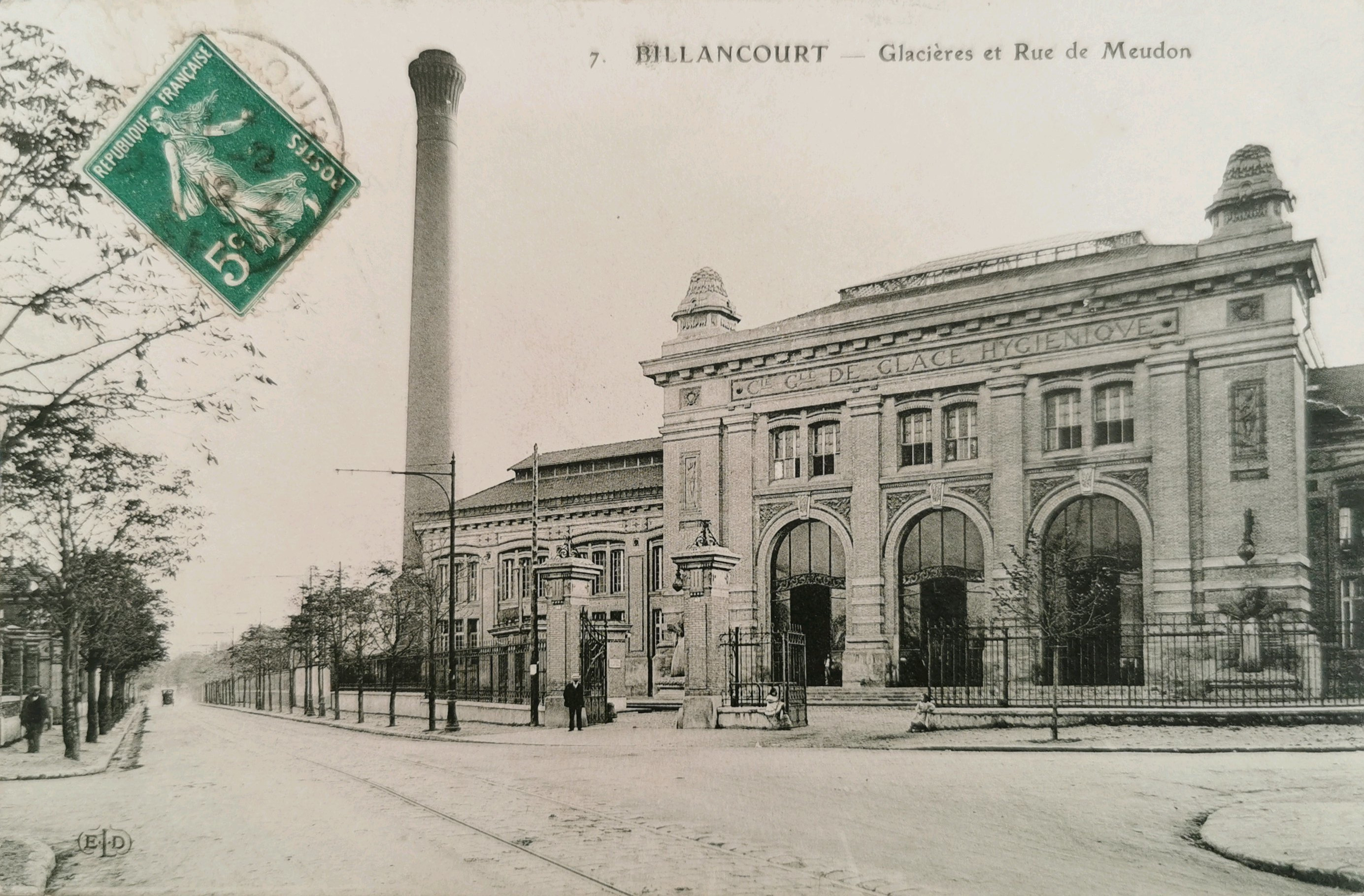 Glacières de Billancourt vers 1900
