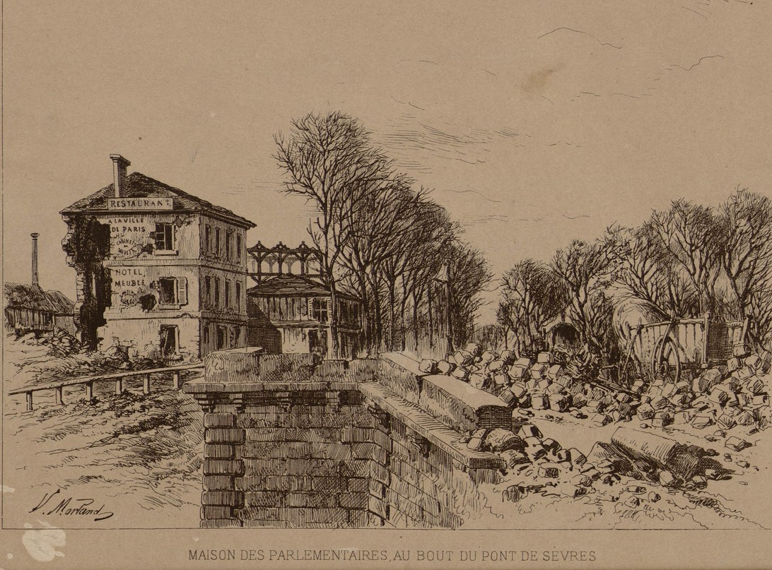 Hotel du parlementaire en 1870