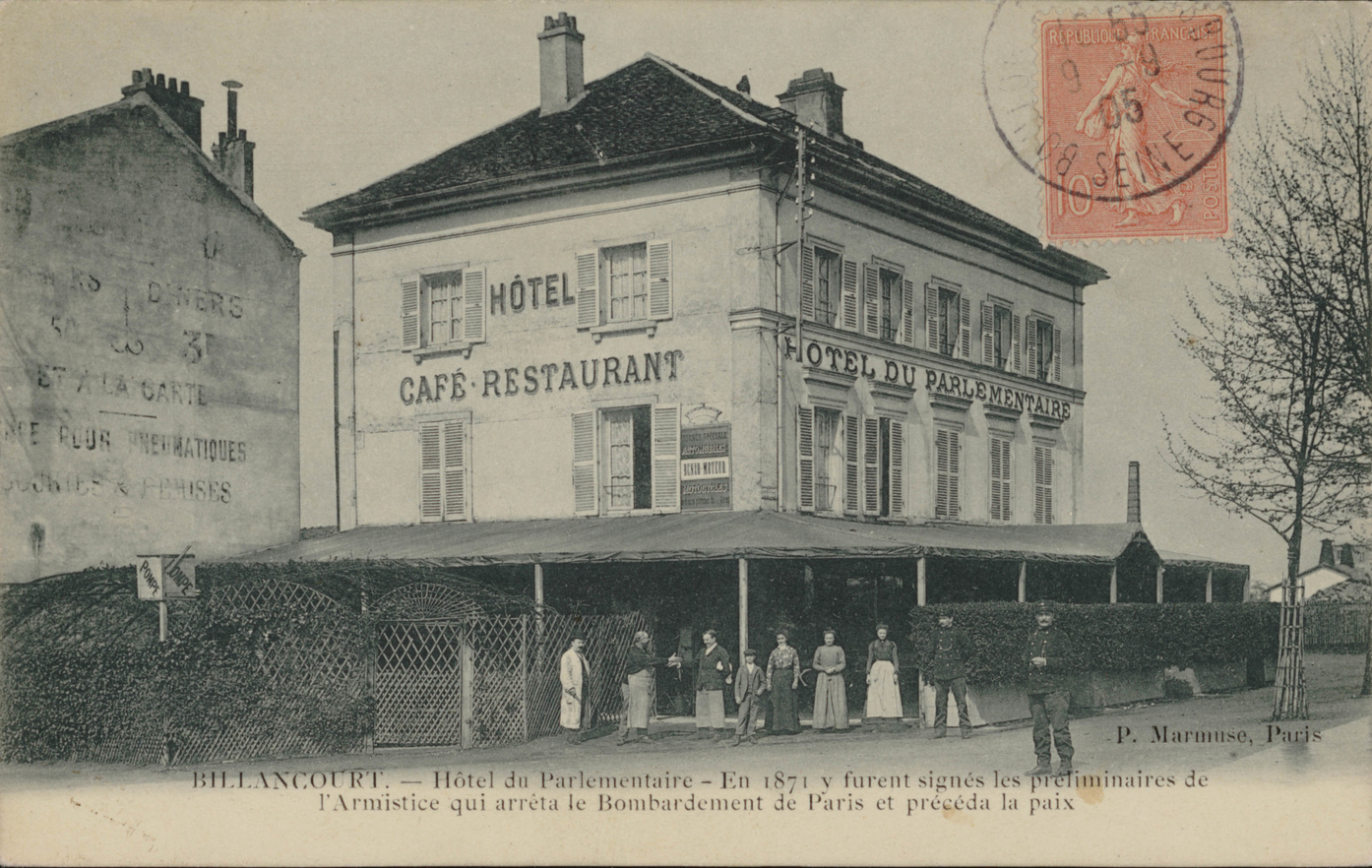 Hotel du Parlementaire 1905