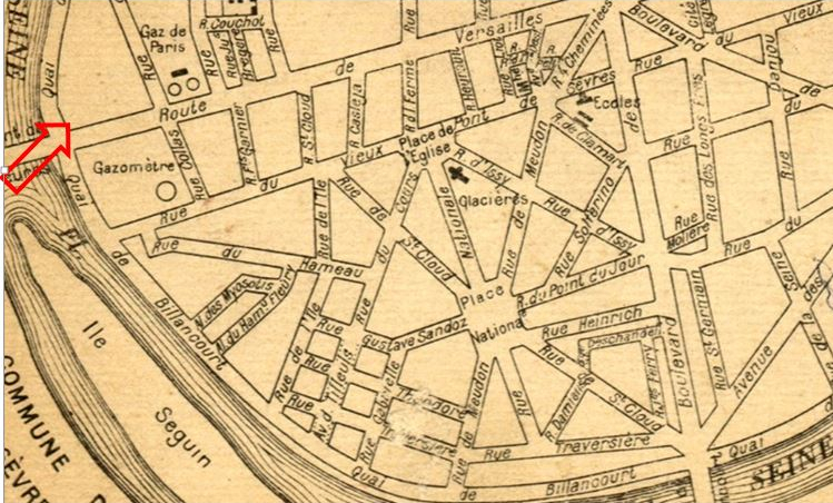 Localisation hotel du parlementaire