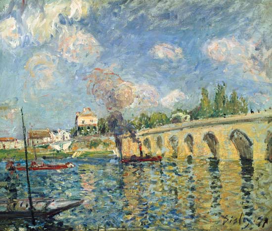 Alfred Sisley Pont de Sèvres 1877