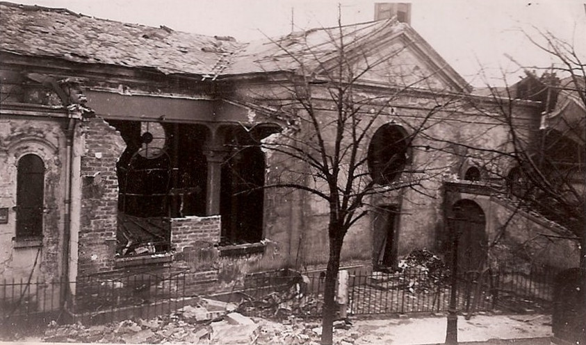 Eglise Immaculée Conception détruite bombardements 1942-1943