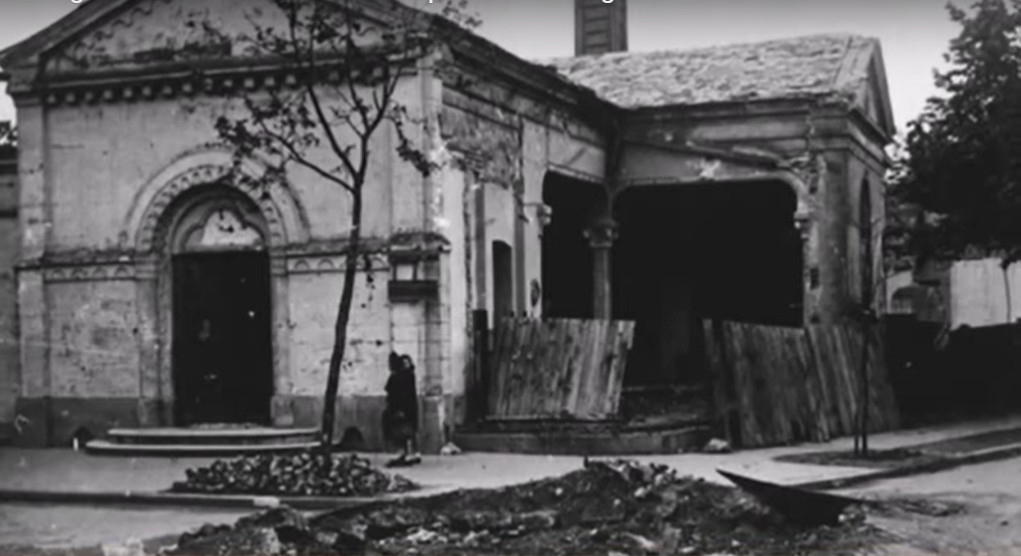 Eglise Immaculée Conception détruite bombardements 1942-1943