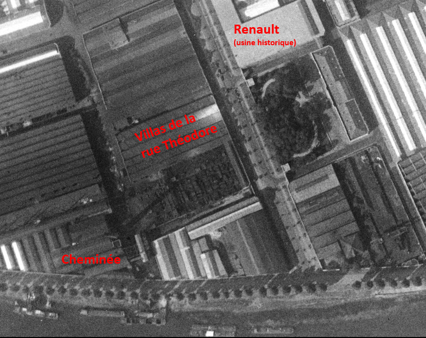 Photo aérienne Boulogne-Billancourt en 1921