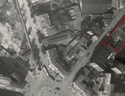 1925 Photo aerienne propriété mystérieuse