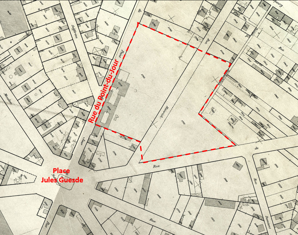 Cadastre 1905 propriété mystérieuse