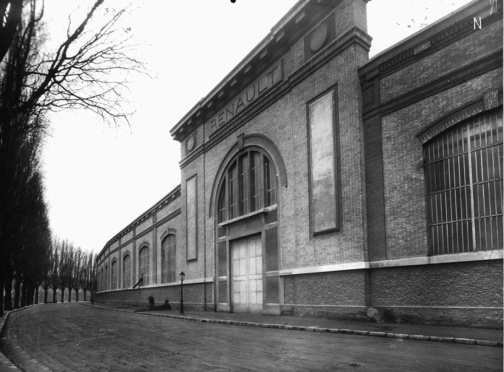 Mur de l'artillerie en 1923