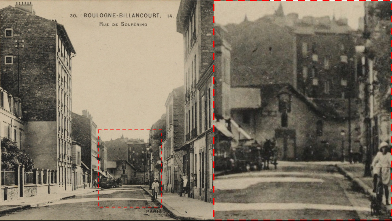 Bâtiment mystérieux rue du Point-du-Jour