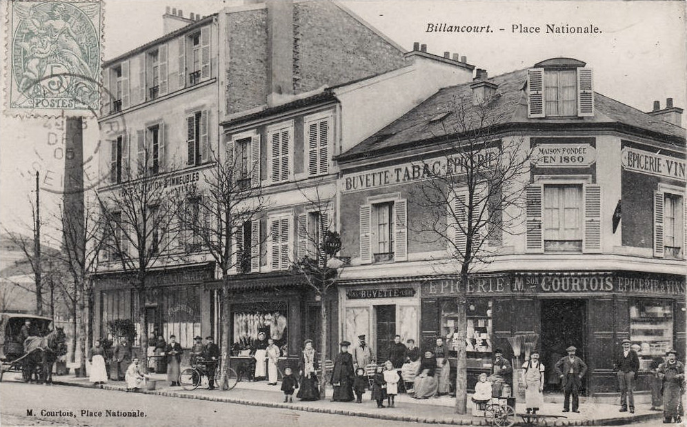 Place Nationale en 1905