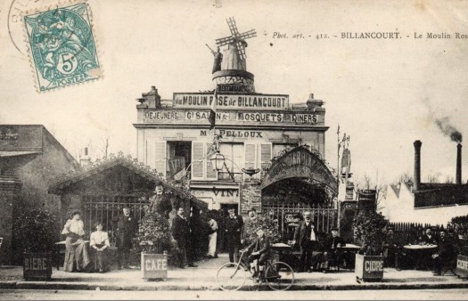 Quai du Point-du-Jour Moulin Rose