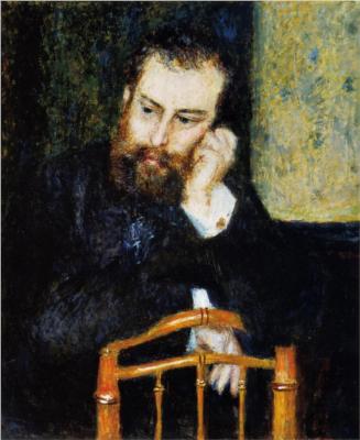 Alfred Sisley par Auguste Renoir