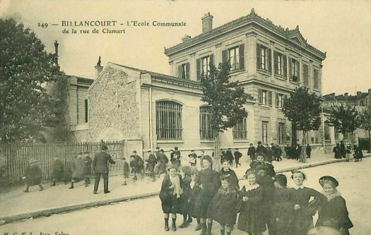 Ecole de garçons rue de Clamart