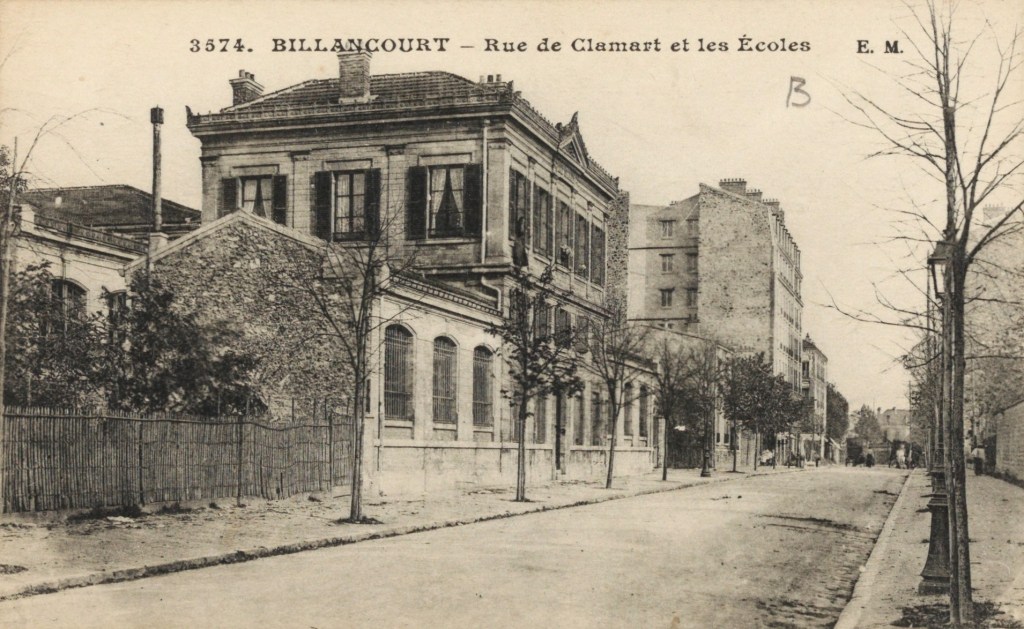 Ecole de garçons rue de Clamart