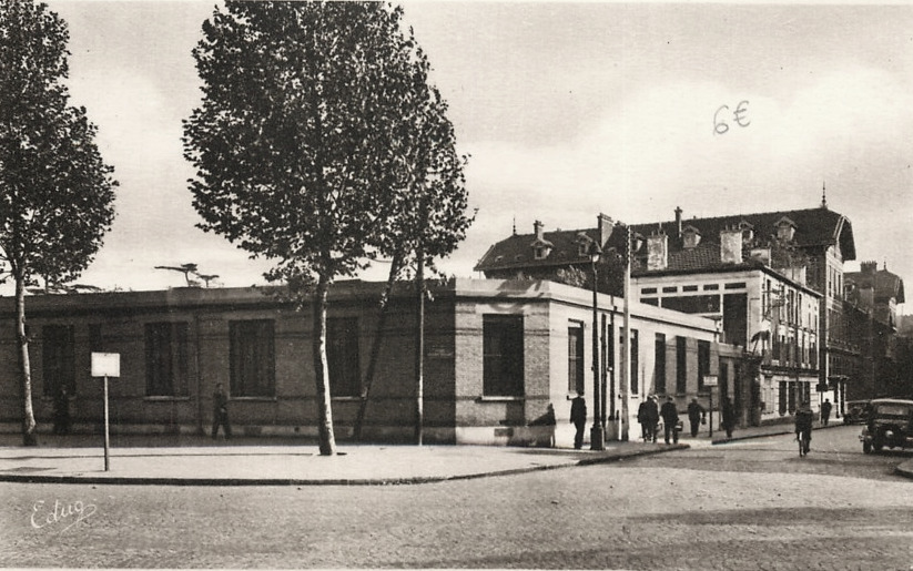 Hôpital Ambroise Paré vue de la route de Versailles
