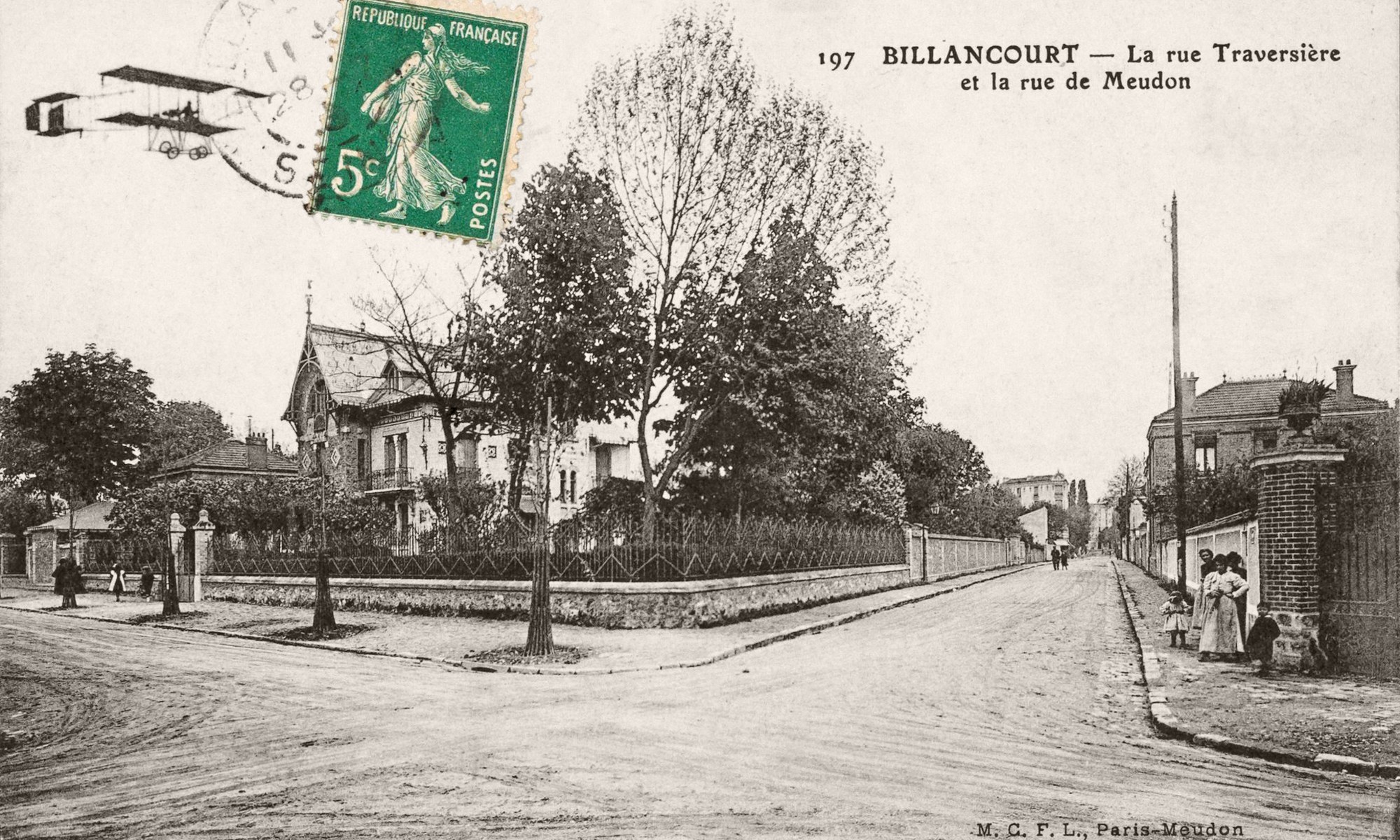 Villa de la rue de Meudon 1913