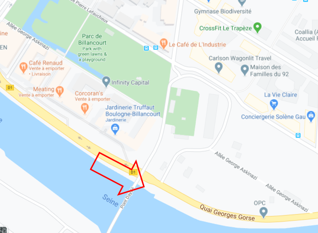 Localisation régate aviron en 2020