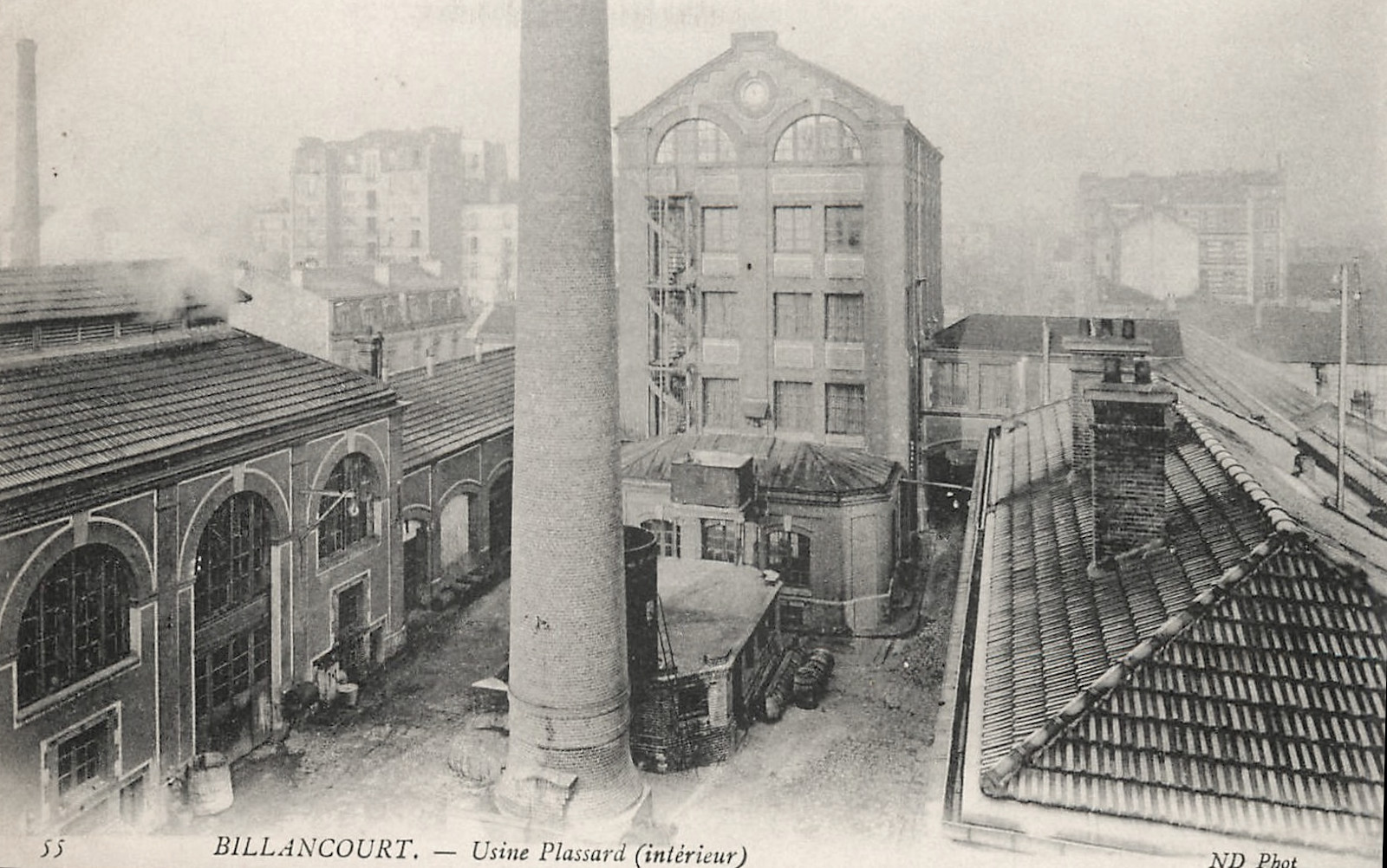 Parfumerie Plassard intérieur de l'usine