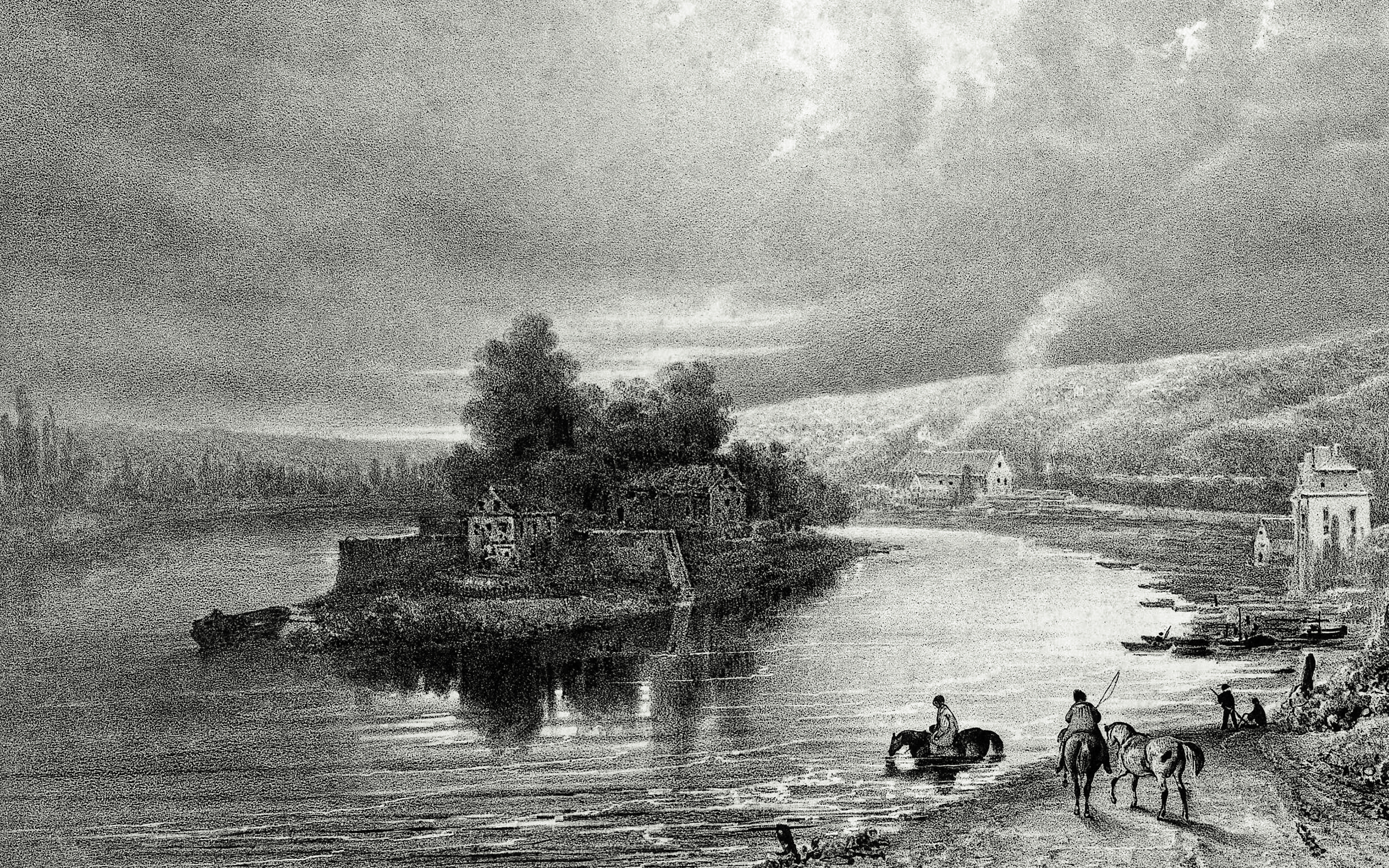 Alexandre-Jules Monthelier-L'île Seguin à Sèvres_British Museum