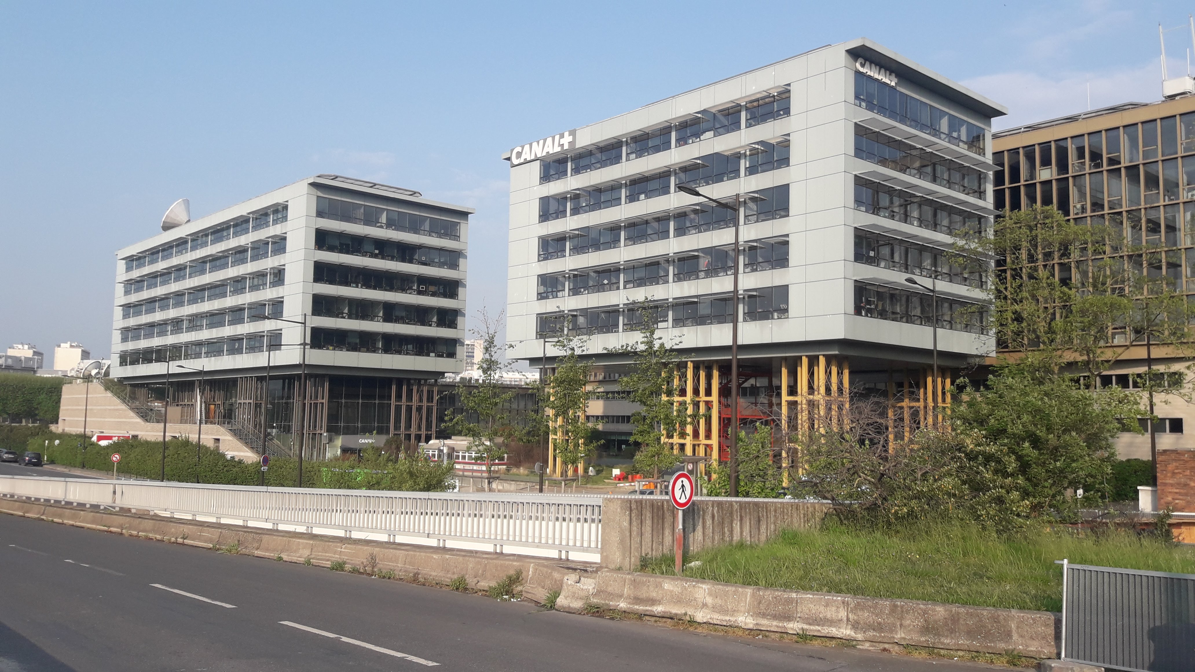 Bureaux Canal+ quai du Point du Jour