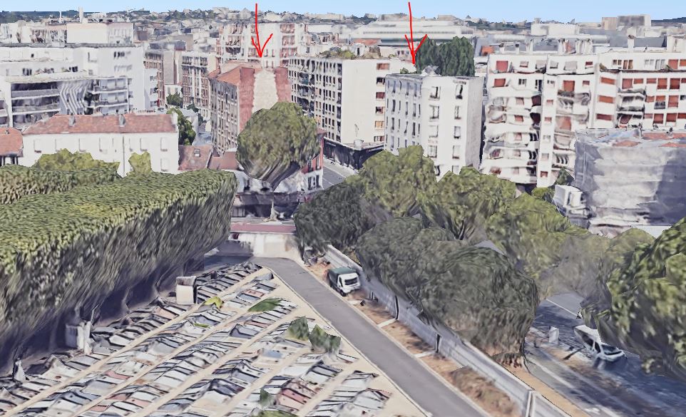 Les deux immeubles de Billancourt