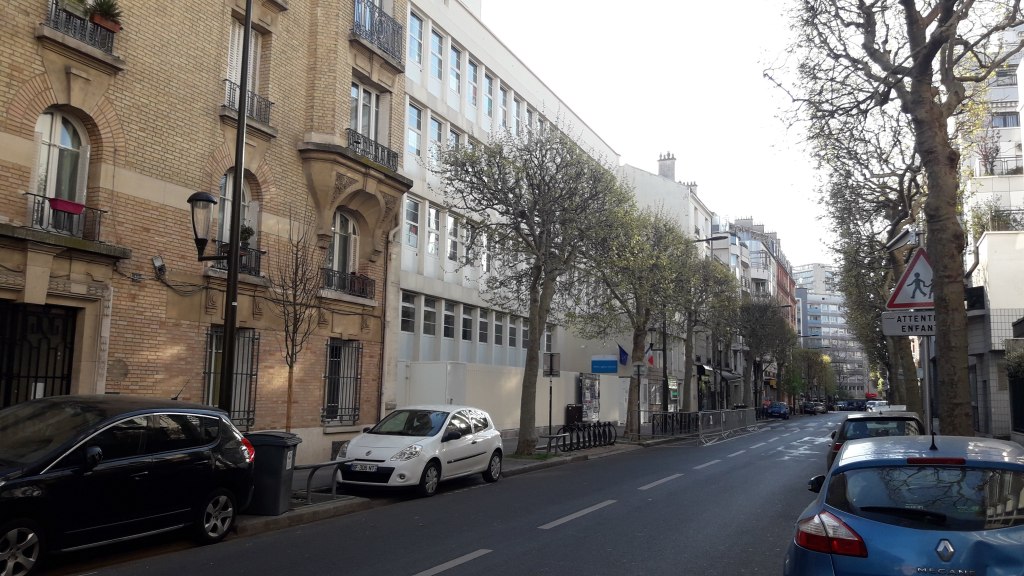 Ecole des Glacières, Rue de Clamart en 2020