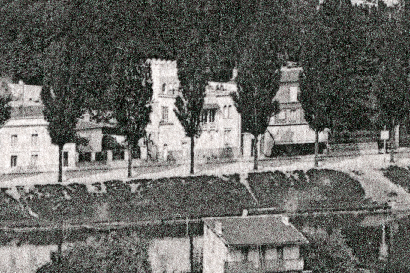 La Villa Mauresque du quai de Billancourt vers 1903