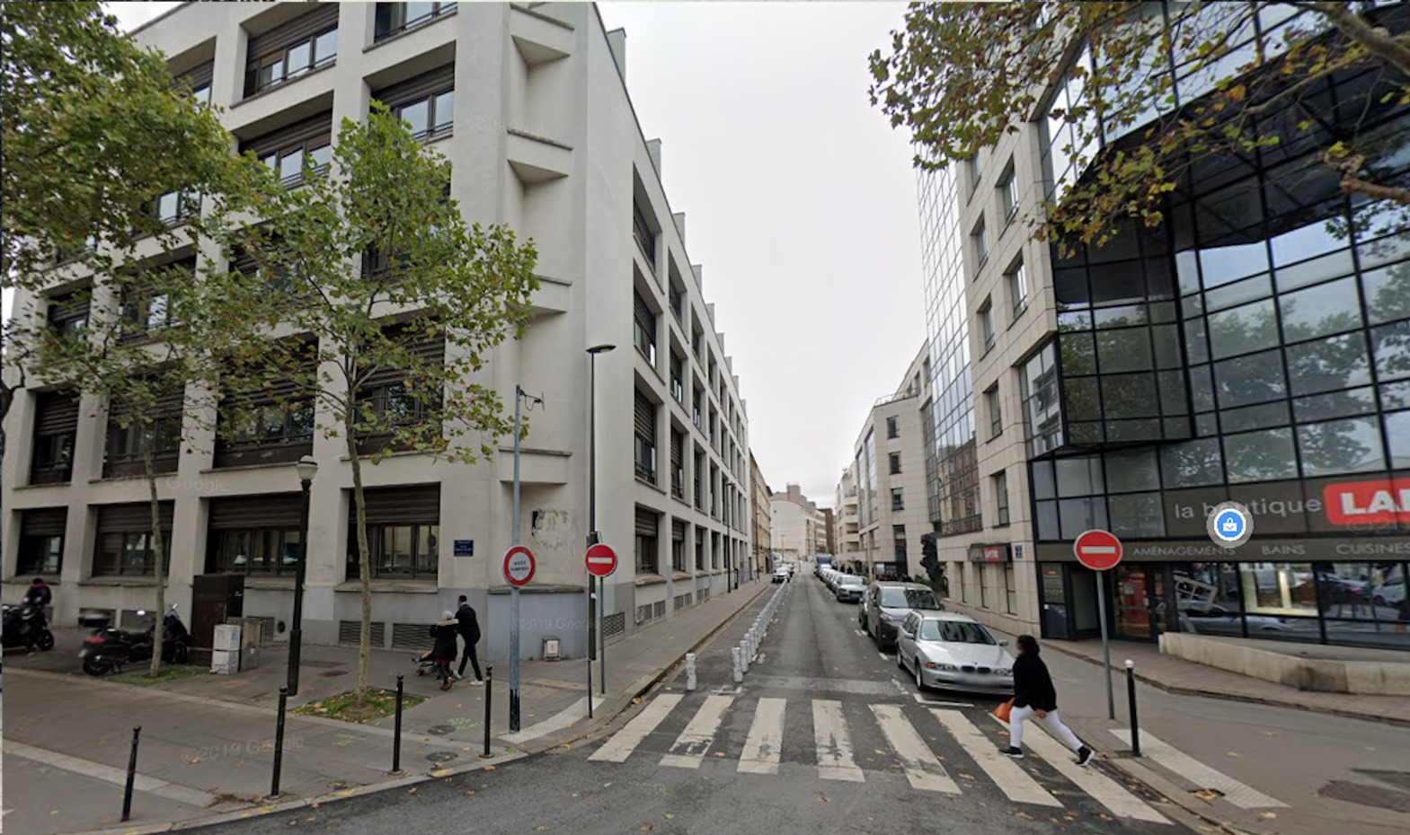 Angle rue Danjou avenue Edouard Vaillant