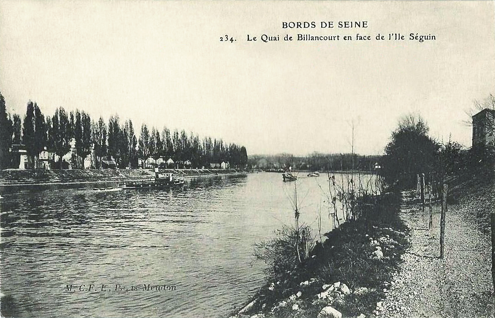 Ile Seguin, restaurant Sarreste-quai de Billancourt