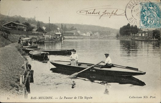 Meudon passeur de l'île Ile Seguin