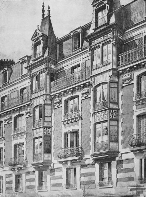 avenue des Moulineaux Facade du bel immeuble