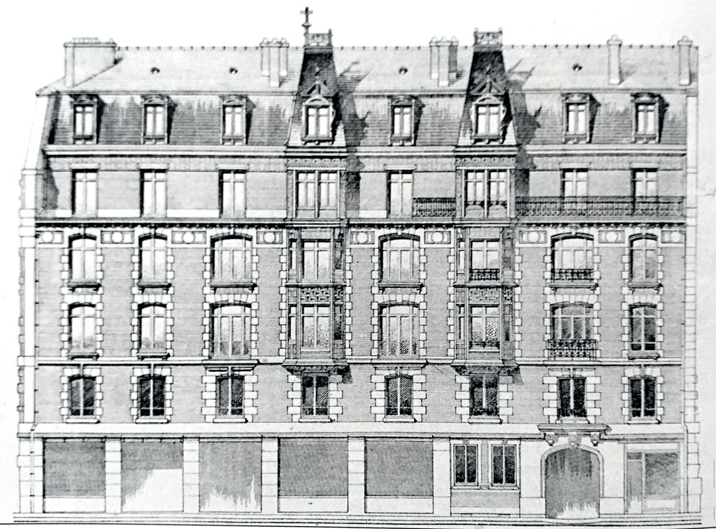 Immeuble Salard avenue des Moulineaux 1910