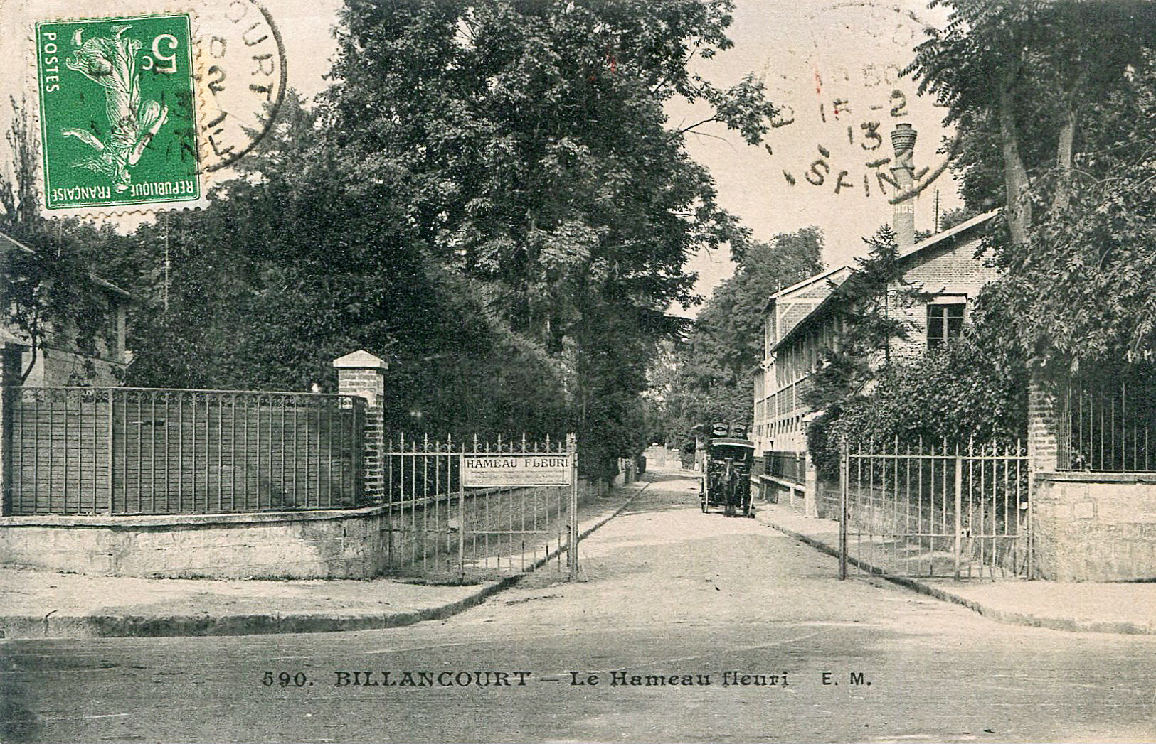 Hameau Fleuri entrée