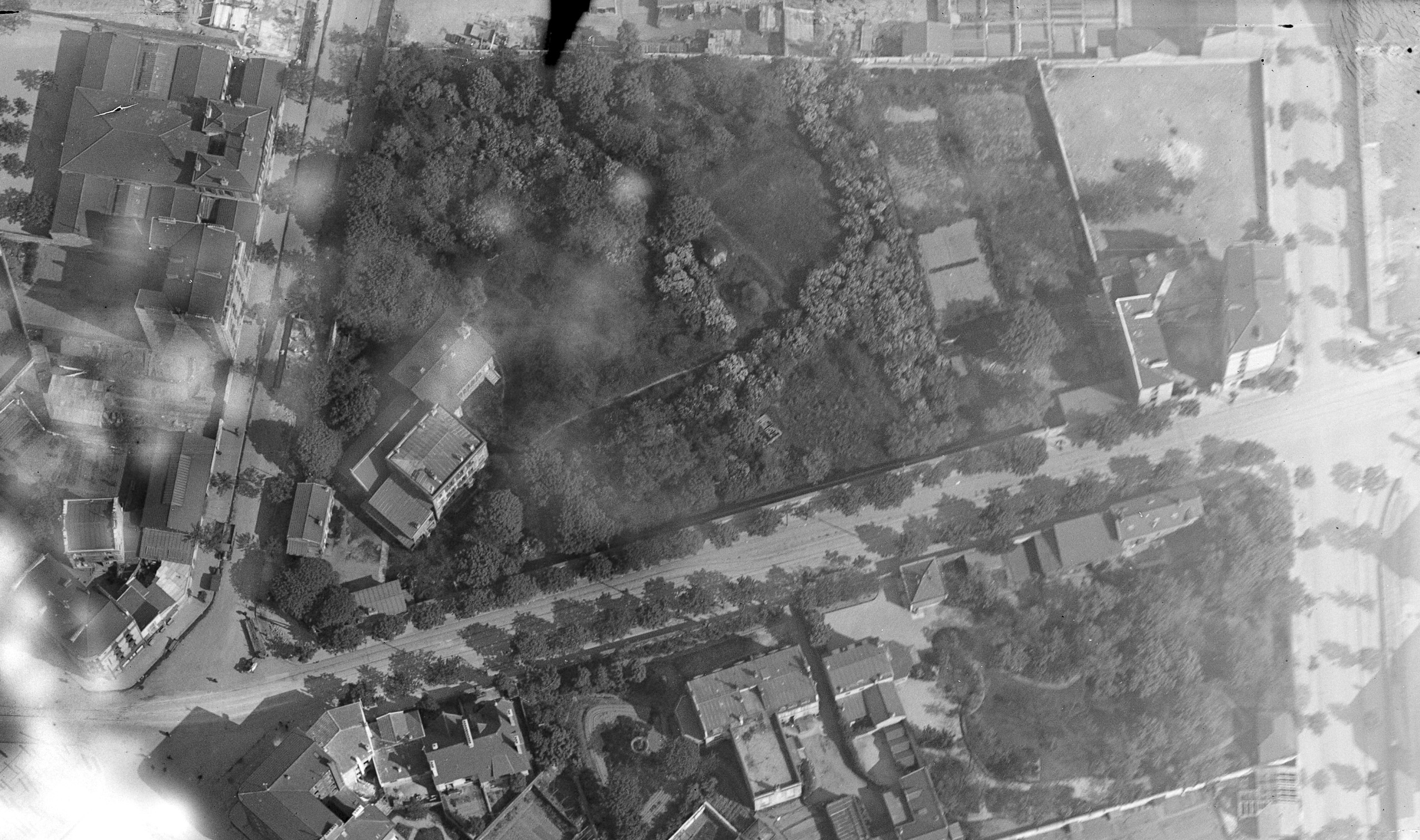 Photo aérienne couvent des dominicaines 1925