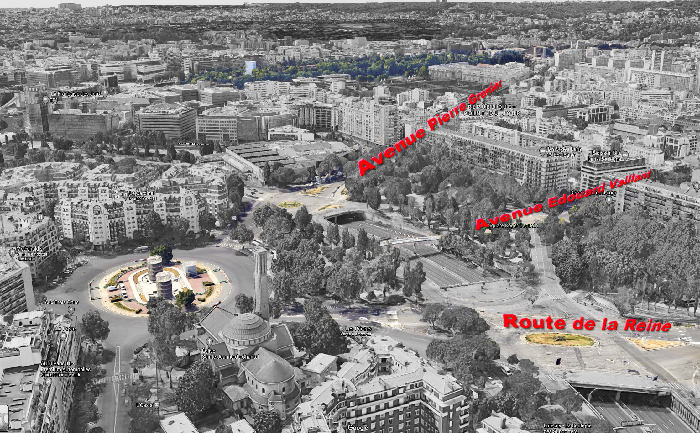 Porte de St Cloud-repères 2021