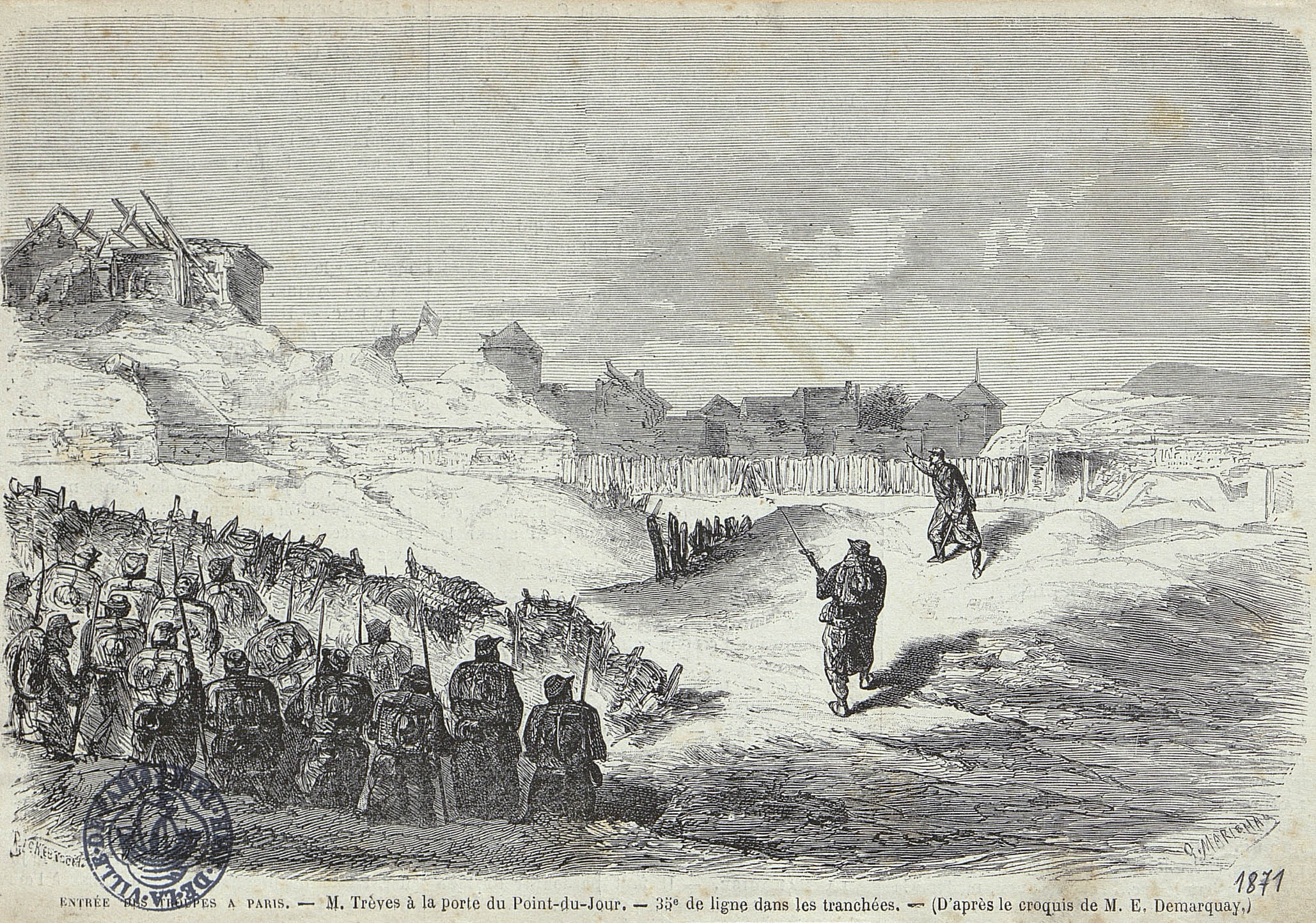 M Trèves à la porte du Point-du-Jour