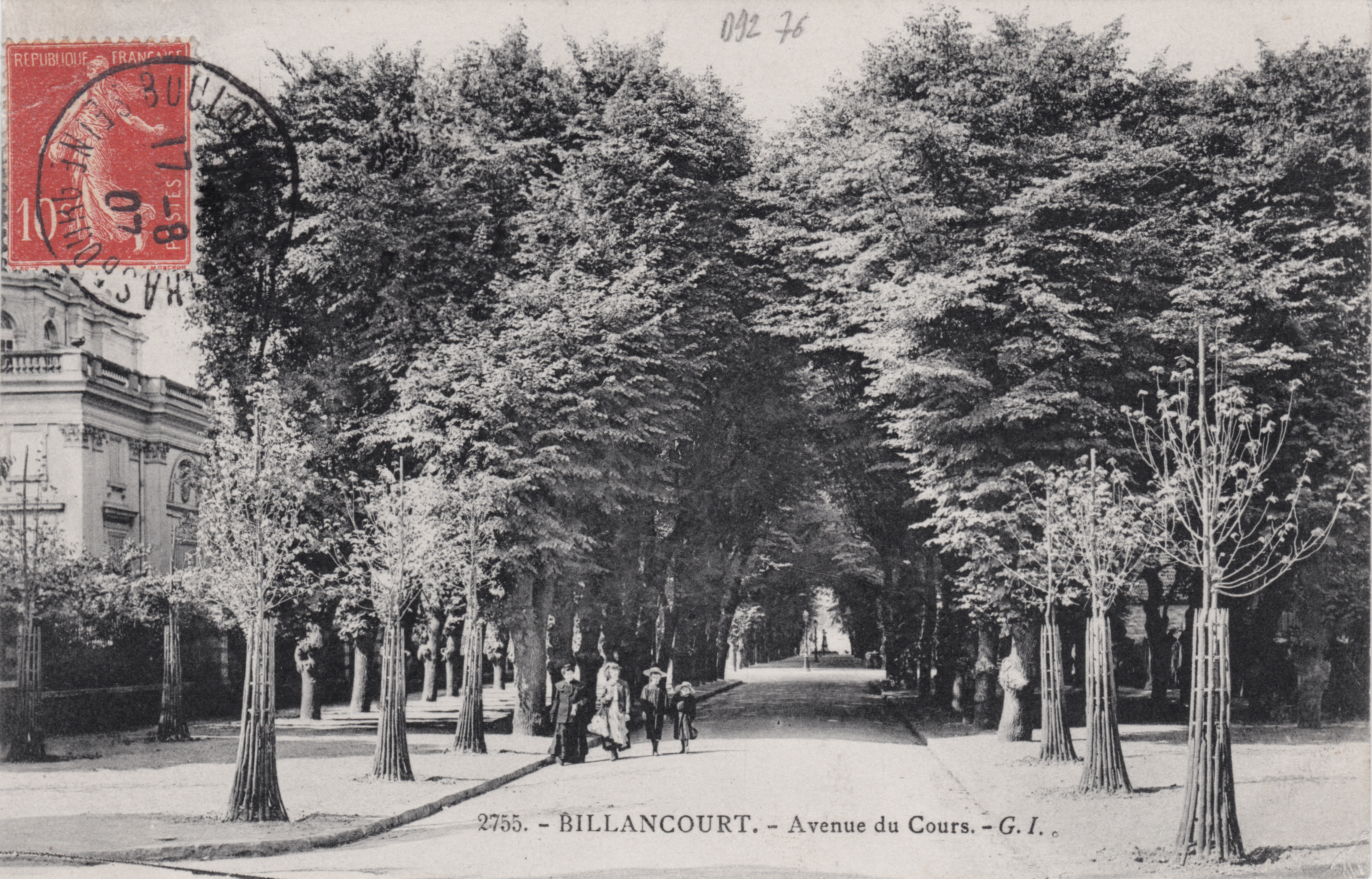 Avenue du Cours 1907 Steve Legere