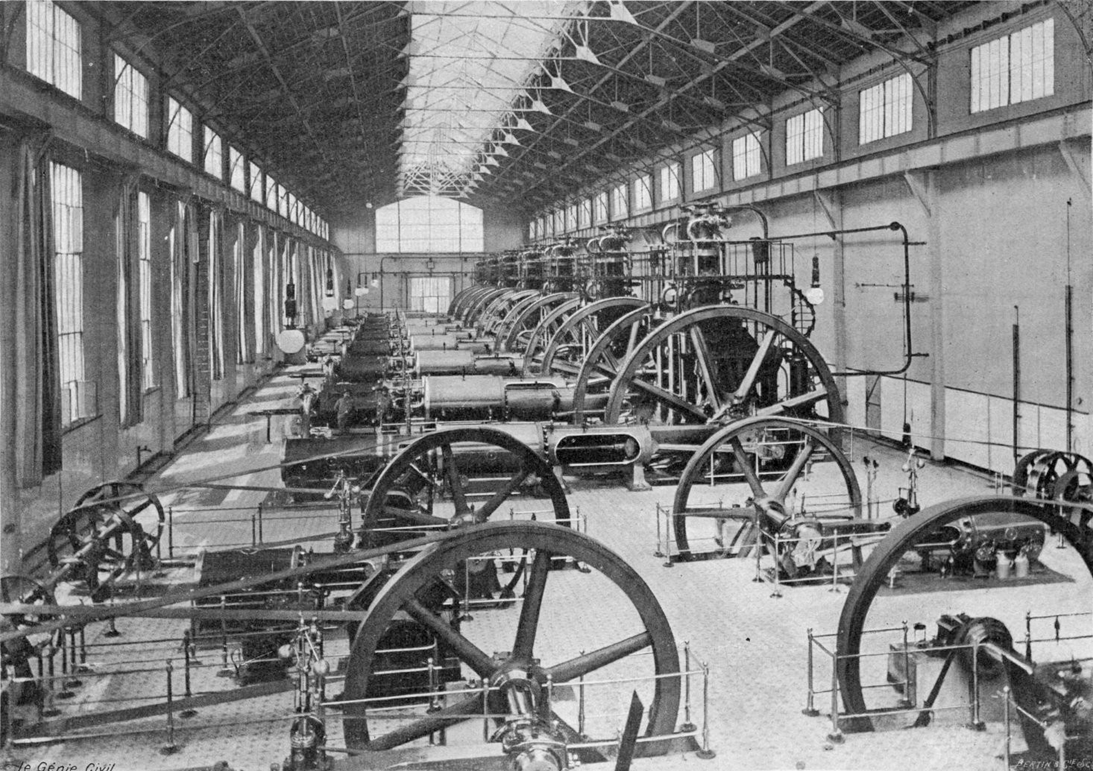 La salle des compresseurs