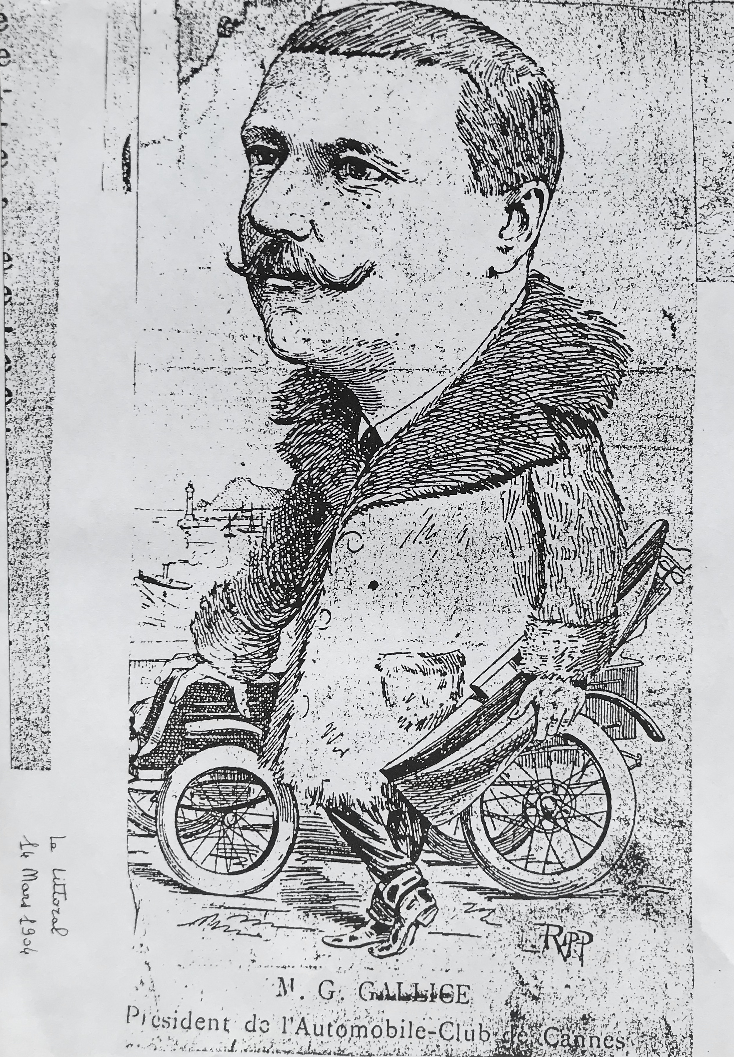 Georges Gallice Le littoral 1904