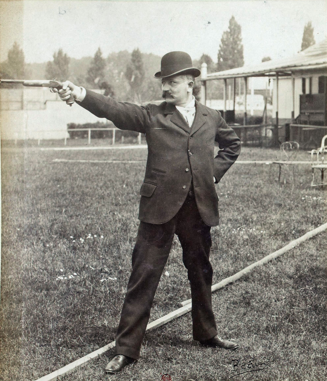 Tir de duel-Léon Lecuyer_BNF